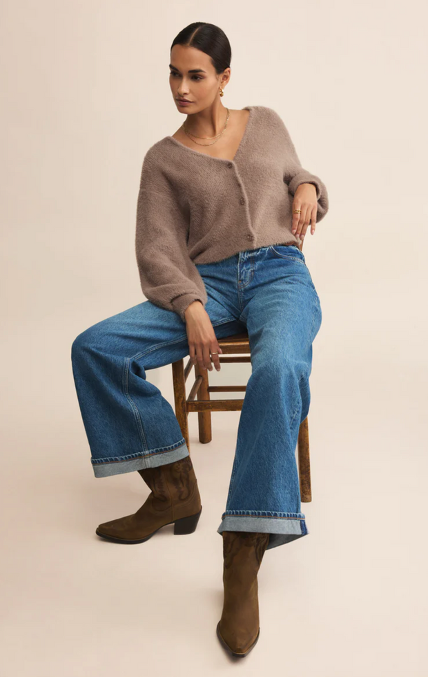Z Supply Sadira Fluffy Crop Cardigan
