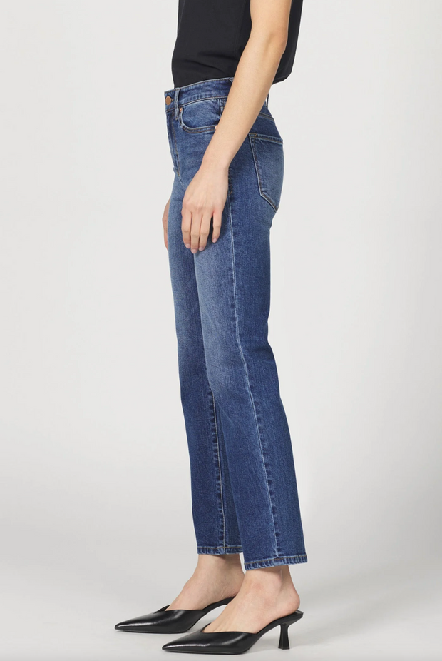 Anika Straight Leg Jean - Classic Blue