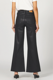 Fiona Coated Concrete High Rise Wide Leg Jean