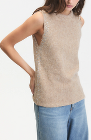 Myles Rhinestone Embellished Sweater Vest