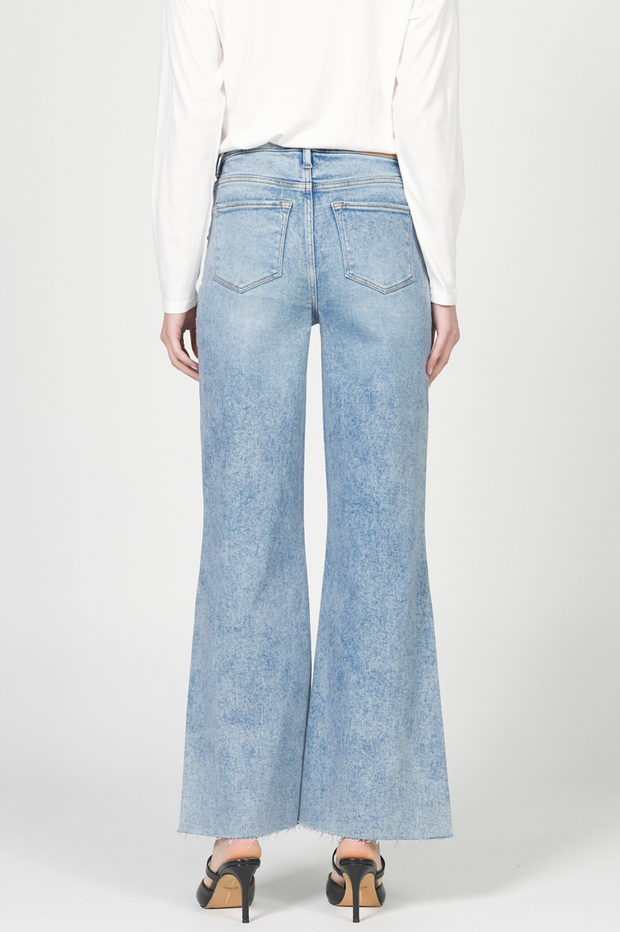 Fiona Sparkle High Rise Wide Leg Jean