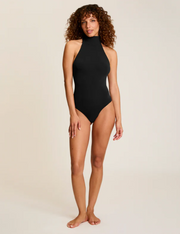 Commando Ballet Turtleneck Halter Bodysuit