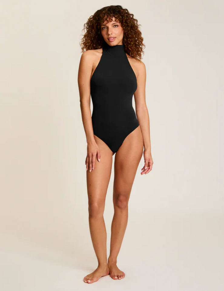 Commando Ballet Turtleneck Halter Bodysuit