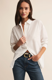 Z Supply Elevated Poplin Button Up