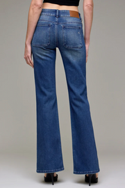 Double Button Ryan Low Rise Bootcut Jean