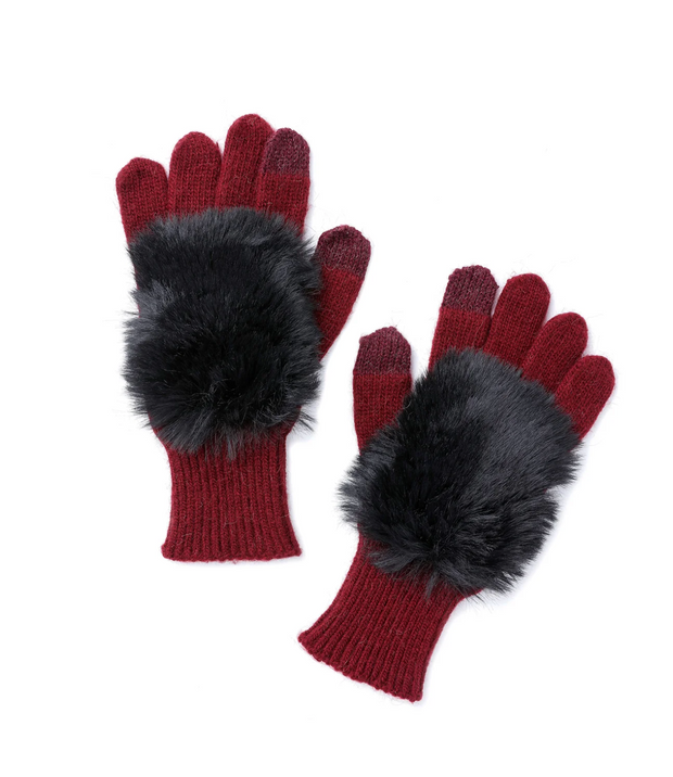 Chaflet Fluff Text Gloves