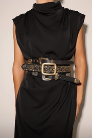 Multi Studded Black Black