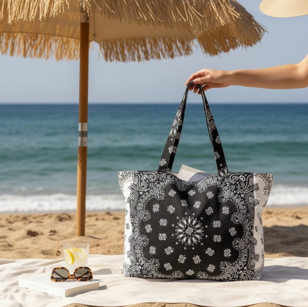 Bandana Zip Totes – HTB Boutique