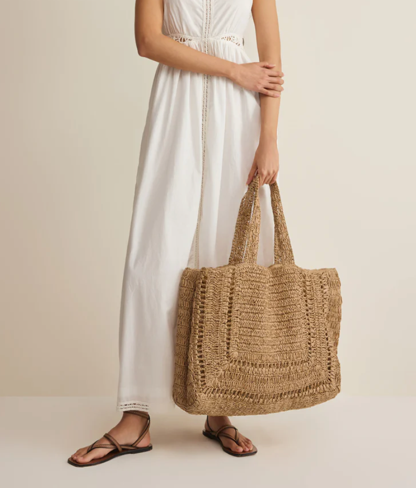 バッグ RAFFIA SHOPPING BAG Z Supply Hideaway Raffia Tote – HTB Boutique