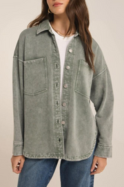Z Supply All Day Knit Denim Jacket - SALE