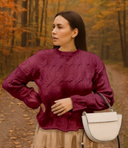 Shai Large Cable Sweater