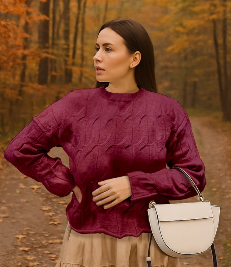 Shai Large Cable Sweater