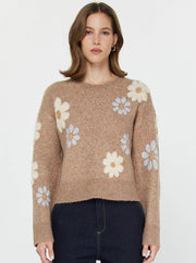 Daisy Crew Neck Sweater