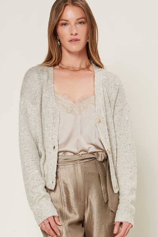 Decker Sparkle Cardigan