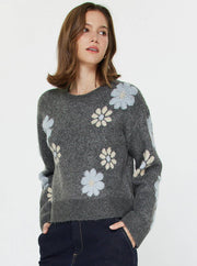 Daisy Crew Neck Sweater