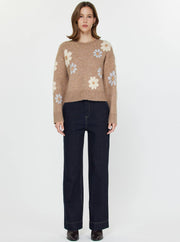 Daisy Crew Neck Sweater