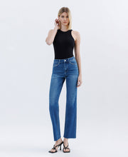 Rapture High Rise Clean Cut Straight Jeans