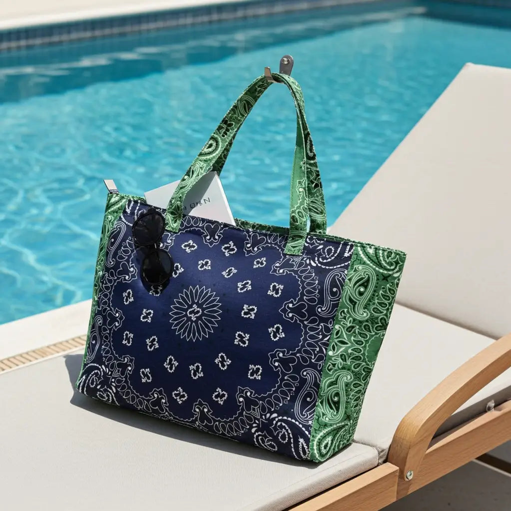 Bandana Zip Totes – HTB Boutique