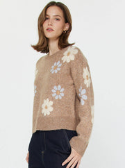 Daisy Crew Neck Sweater