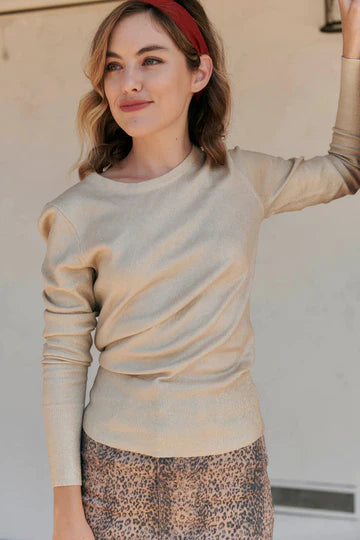 Gretchen Gilded Sweater