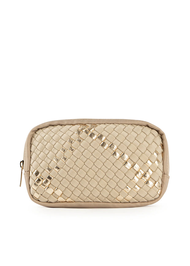 ALLY Woven Cosmetic Case
