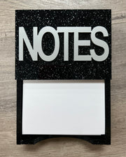 Acrylic Note Pad with Paper