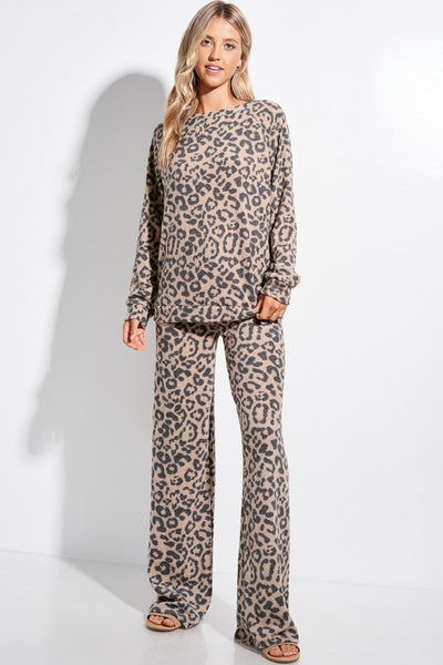 Leopard Loungewear Set