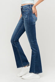 Catherine Mid Rise Flare Jean