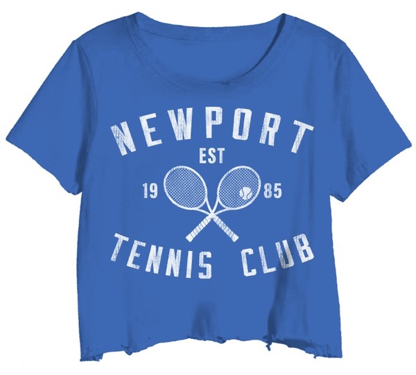 Newport Tennis Crop Tee
