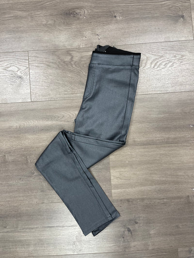 Flat Front Coated Pant