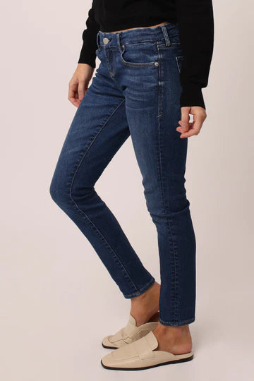 Joyrich Classic Dark Blue Low Rise Skinny with Step Hem