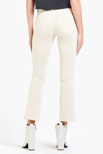 Jenna High Rise Cropped Flare Jeans