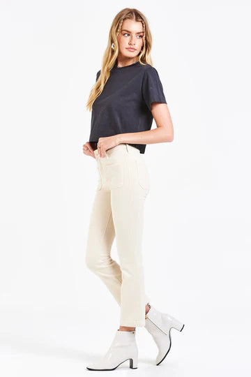 Jenna High Rise Cropped Flare Jeans