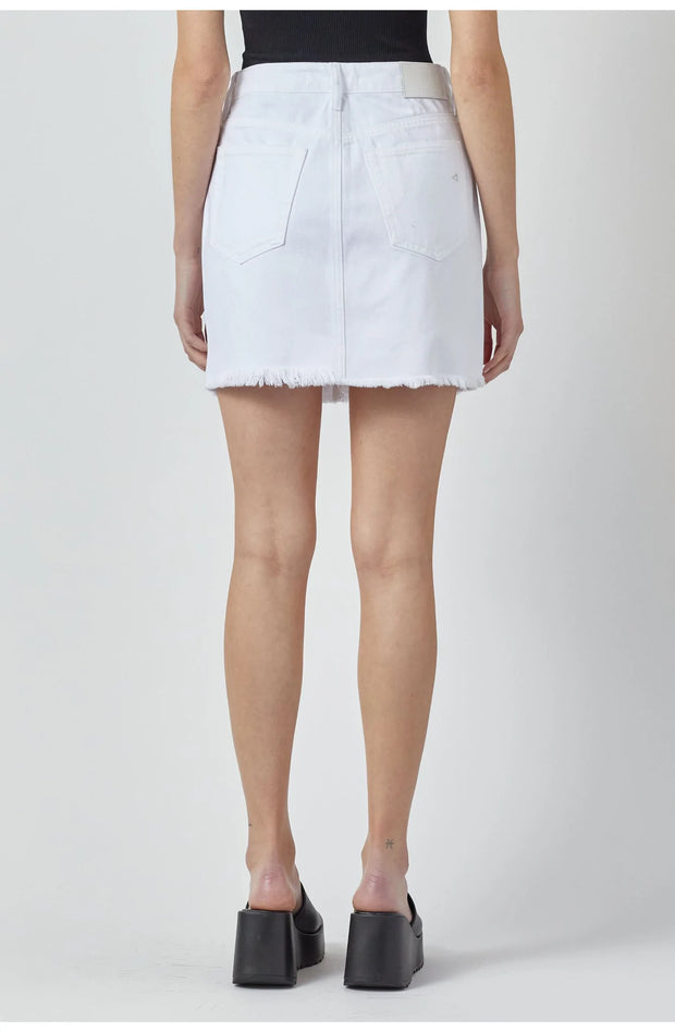 Patton White Mini Skirt