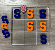 College Personalized Tic Tac Toe Game