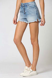 Exposed Button Sofie Jean Shorts