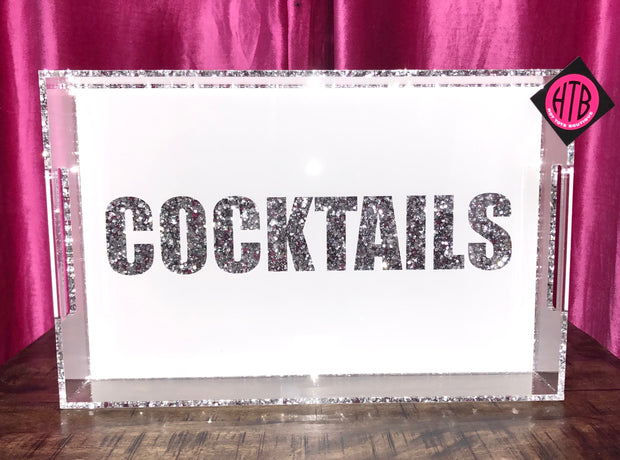 11 x 17 COCKTAILS Tray