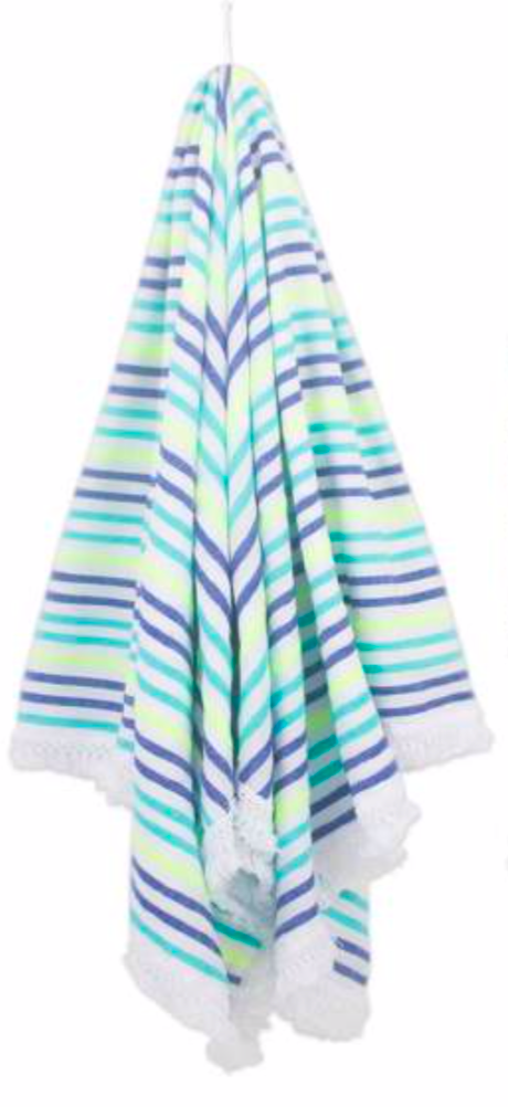 Las Bayadas Fringe Blanket/Towel