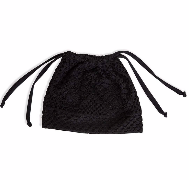 MASK BAG Black Lace