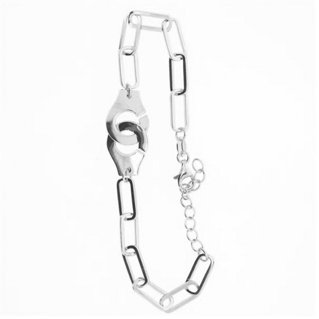 Handcuff Chain Link Bracelet