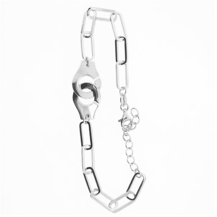 Handcuff Chain Link Bracelet