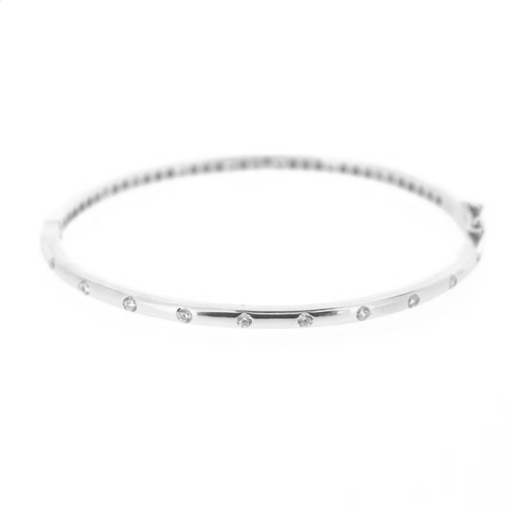 Skinny CZ Bangle