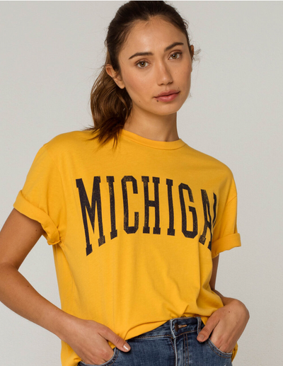 Retro Michigan Boyfriend Tee