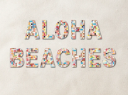 FALLON & ROYCE Confetti Bead Beach Tote