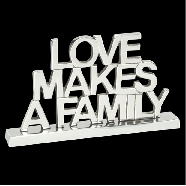 Love Makes a Family Decorative Signs