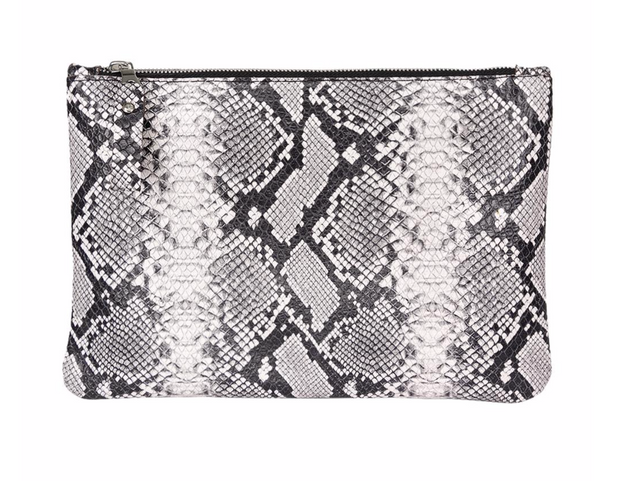 Leather Python Clutch/Pouch