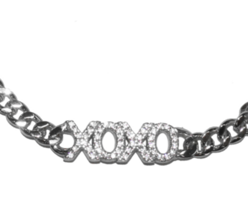 XOXO Chain Link Bracelet