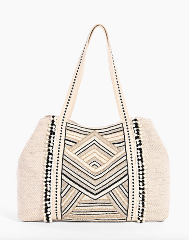 Anguilla Embellished Tote Bags