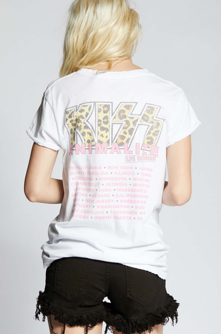 KISS Animalize Uncensored Tour Tee