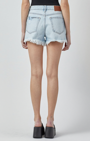 Super Light Sofie Jean Shorts with Front Step Hem